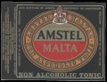 Amstel Malta - Squarely Label