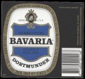 Bavaria Dortmunder - Squarely Label with barcode