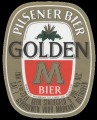 Golden M - Oval Label