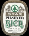 Spar Pilsener Bier - Oval Label