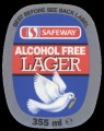 Safeway Alcohol Free Lager - Oval Label