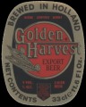 Golden Harvest Export Beer - Oval Label