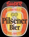 Super Pilsener Bier - Oval Label