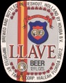 Llave Beer - Oval Label