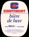 Continent Biere de Luxe - Oval Label