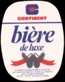 Continent Biere de Luxe - Oval Label