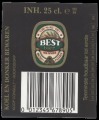 Best Bier - Backlabel with barcode