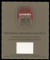 Kanderia - Backlabel without barcode