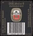 Golden M - Backlabel with barcode