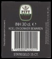 Pitt Pils - Backlabel with barcode
