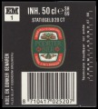 Poorter Bier - Backlabel with barcode