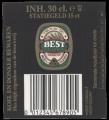 Best Bier - Backlabel with barcode