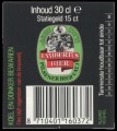 Lambertus Bier - Backlabel with barcode