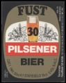 Fust 30 Pilsener Bier - Backlabel without barcode