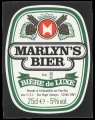 Marlyns Bier - Oval Frontlabel