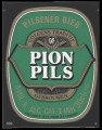 Pion Pils - Squarely Frontlabel