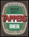 Tappers Bier - Squarely Frontlabel