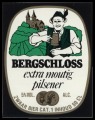 Bergschloss extra mountig pilsener - Squarely Frontlabel