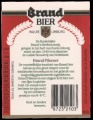 Brand Pilsener - Backlabel