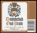 Dommelsch Oud Bruin - Frontlabel