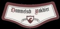 Dommelsch Bokbier - Necklabel