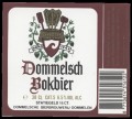 Dommelsch Bokbier - Frontlabel