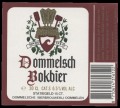 Dommelsch Bokbier - Frontlabel