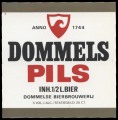 Dommelsch Pils - Frontlabel