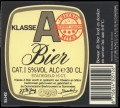 Klasse A Bier - Frontlabel