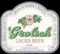 Lager Beer Export UK - Frontlabel