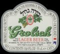 Lager Beer Export Israel - Frontlabel