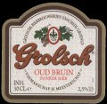 Oud Bruin Donker Bier - Frontlabel
