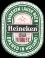 Heineken Lager Beer export USA - Frontlabel