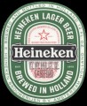 Heineken Lager Beer export USA - Frontlabel