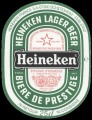 Heineken Lager Beer export France - Frontlabel