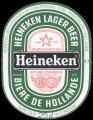 Heineken Lager Beer export France - Frontlabel