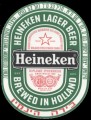 Heineken Lager Beer export Israel - Frontlabel