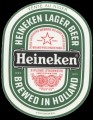 Heineken Lager Beer export Niger - Frontlabel