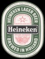 Heineken Lager Beer english text - Frontlabel