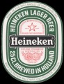 Heineken Lager Beer - Frontlabel