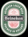 Heineken Lager Beer export Portugal - Frontlabel