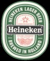 Heineken Lager Beer - Frontlabel