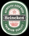 Heineken Lager Beer - Frontlabel