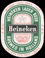 Heineken Beer export Israel - Frontlabel