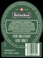 Export USA for military use only - Backlabel