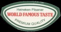 Heineken Pilsener World Famous Taste Premium Quality - Necklabel