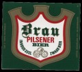 Brau Pilsener Bier - Frontlabel