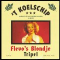 Flevos Blondje Tripel - Frontlabel