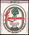 Lindeboom Holland Pilsener Beer export USA - Frontlabel