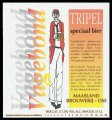 Vagabond Tripel speciaal bier - Frontlabel